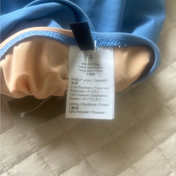 J.Crew Ruched One-Shoulder One-Piece Swim NWT, size 12 - Picture 7 of 8